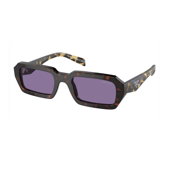Prada PRA12 17N50B 52 Havana Violet Sunglasses SPRA12 - Picture 1 of 1
